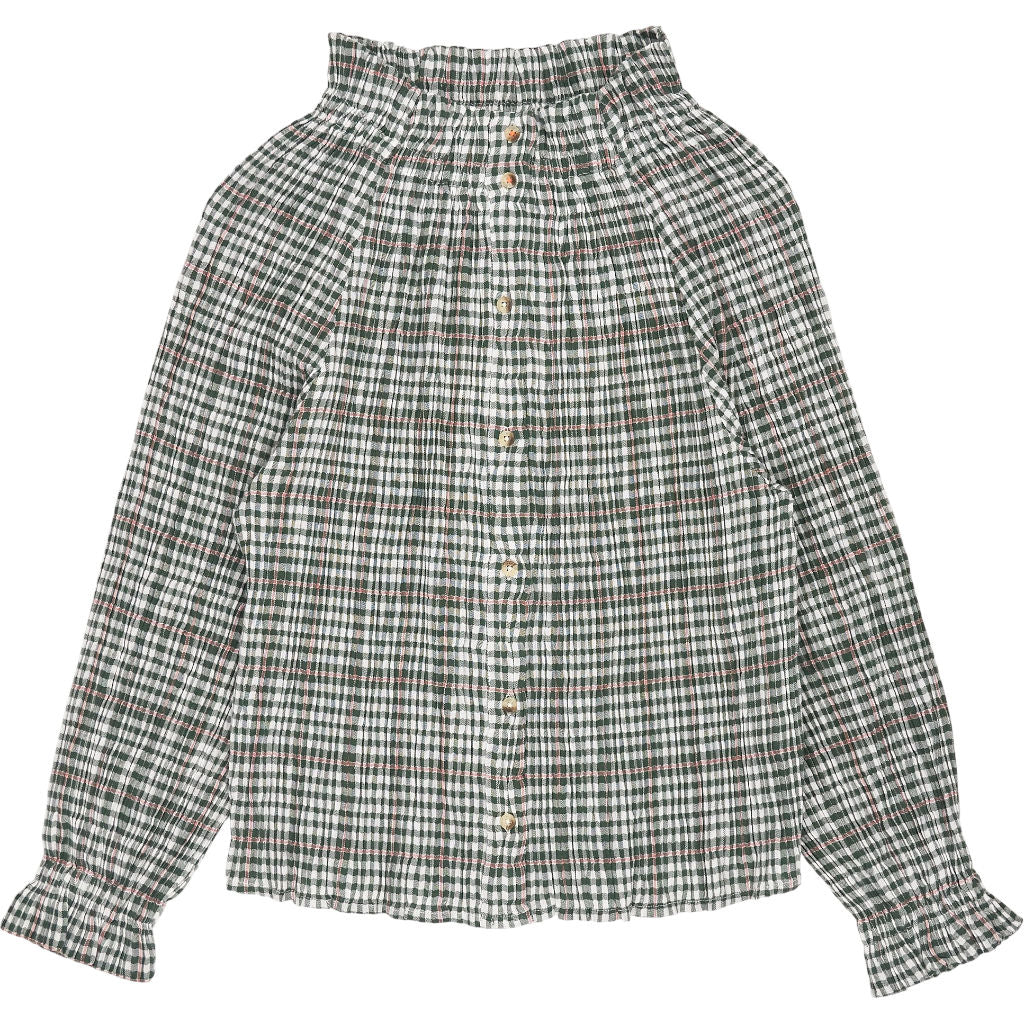 Bonte Fir Green Check Arlo Shirt