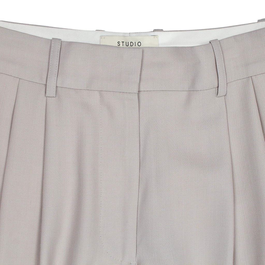 Studio Nicholson Gull Grey Sperro Wool Trousers