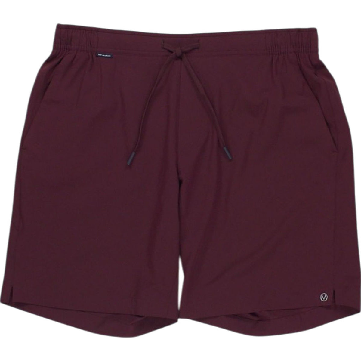 MR MARVIS Burgundy Sports Shorts