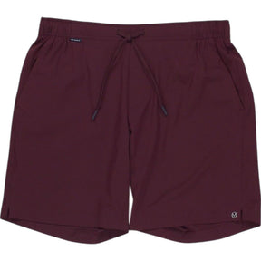 MR MARVIS Burgundy Sports Shorts