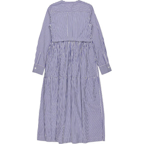 &Daughter Blue White Striped Vivian Dress
