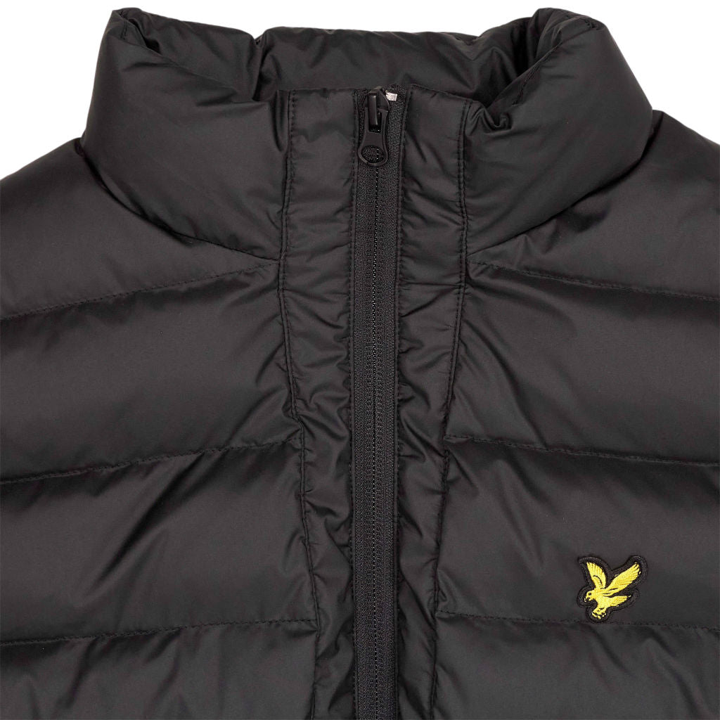 Lyle & Scott Black Puffer Gilet