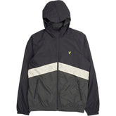 Lyle & Scott Black Chevron Block Jacket
