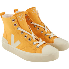 Veja Orange Wata II Canvas Trainers