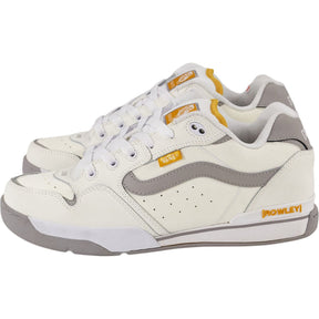 Vans White Grey Rowley XLT Trainers US 9