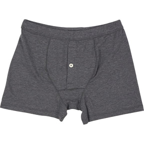Hamilton + Hare Grey Jersey Boxer Shorts (1 PACK)