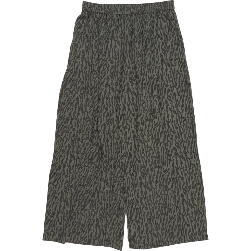 Hush Khaki Animal Abstract Culotte UK 10