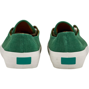 YMC Green Slip-On Suede Trainers