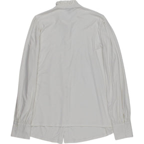 Isabella Oliver White Ruffle Collar Blouse
