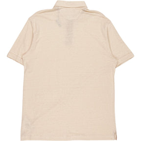 Hackett Cream Classic Fit Polo Shirt