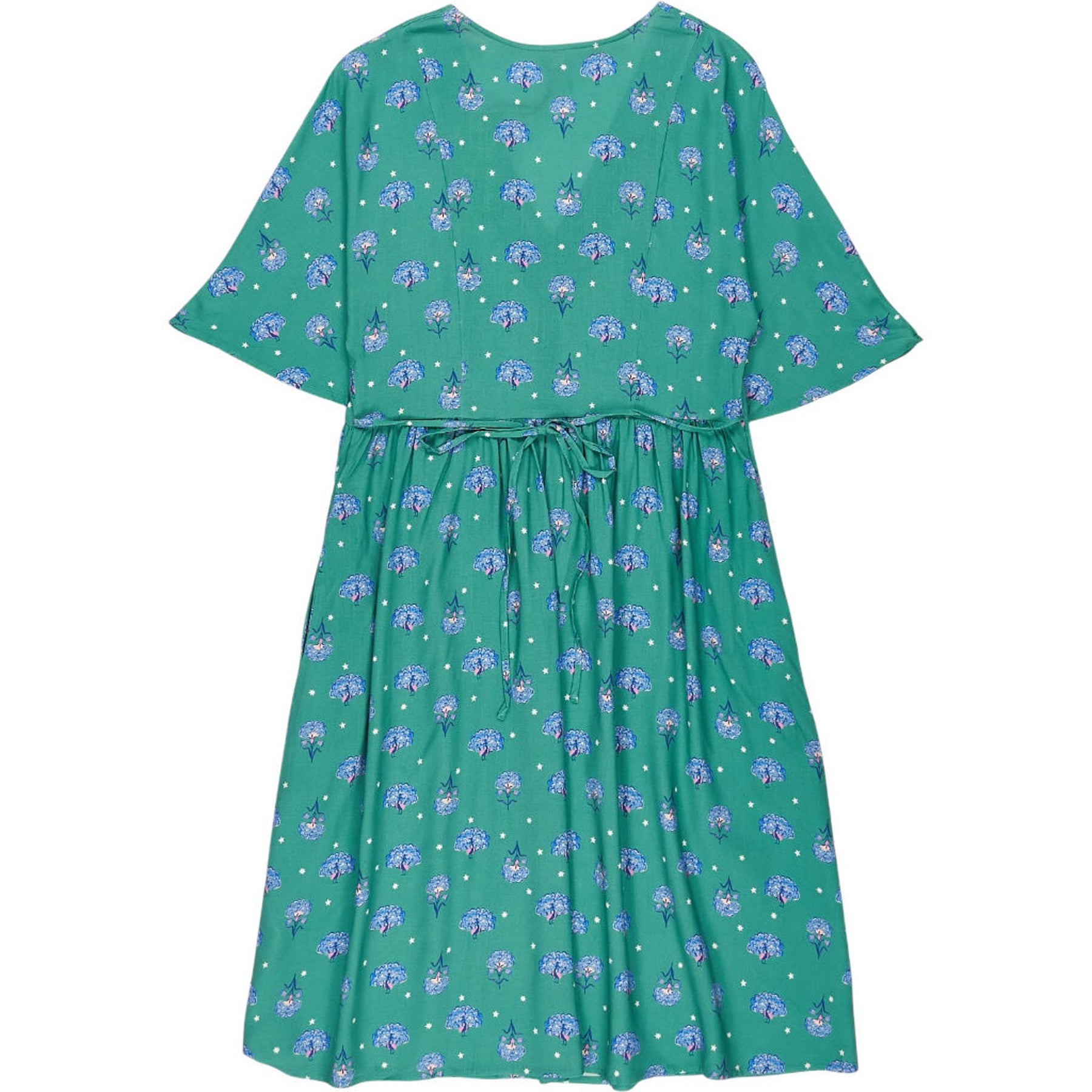 Strong Girls Club Green Floral Dress