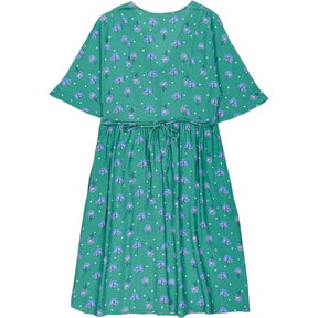 Strong Girls Club Green Floral Dress