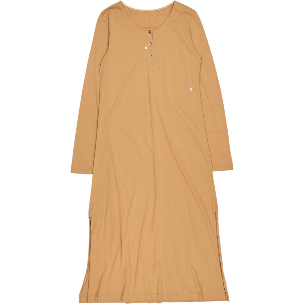 Studio Nicholson Camel Long Sleeve Dress