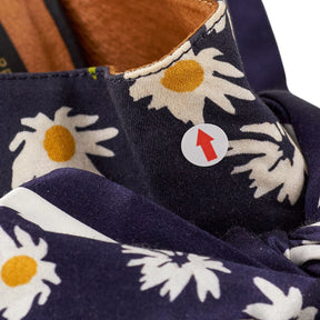 Mother of Pearl Floral Bow Mules