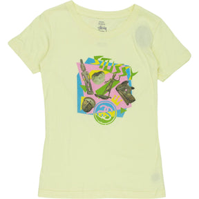 Stussy Yellow Graphic T-Shirt