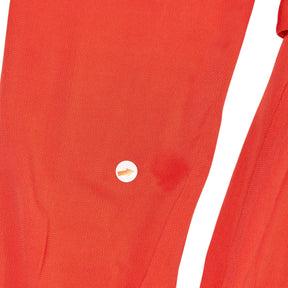 Issa Red Wrap Long Sleeve Dress