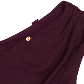 WYSE Purple Midi Dress