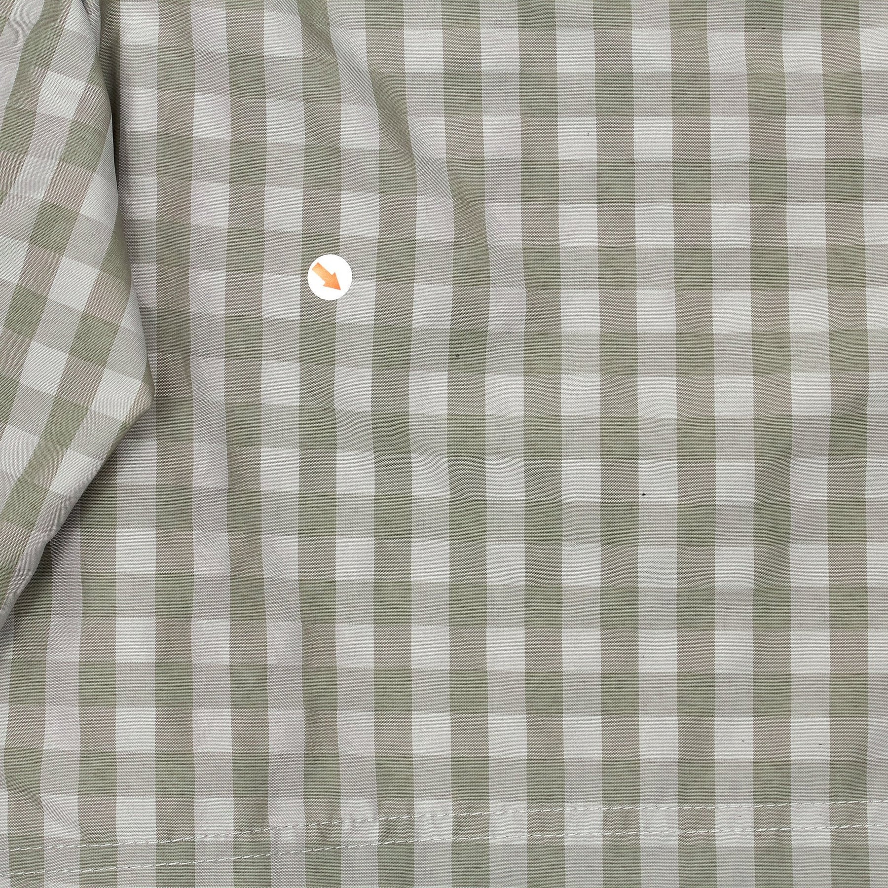 Farah Stone Grey Edgar Seersucker Shorts