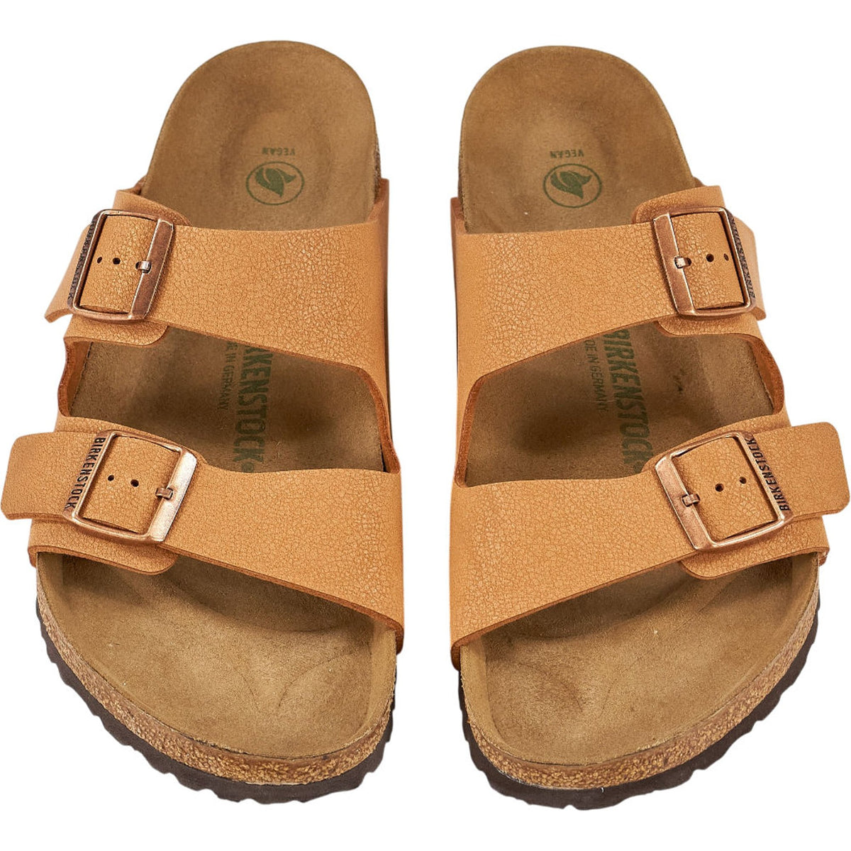 Birkenstock Pecan Arizona Vegan Sandals