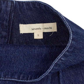 Seventy + Mochi Indigo Denim Midi Skirt
