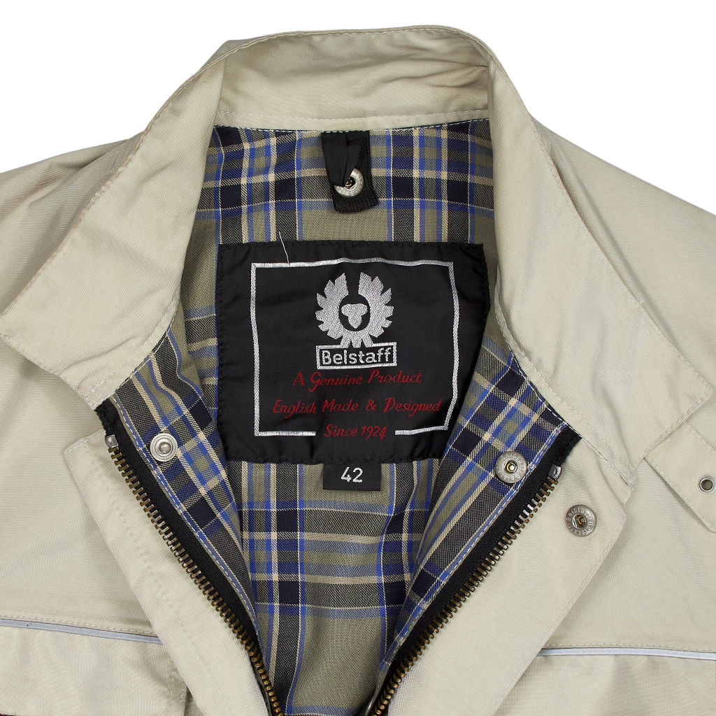 Belstaff Beige Belted Jacket