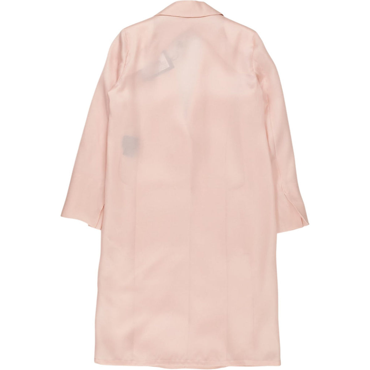 MaxMara Pink Silk Coat