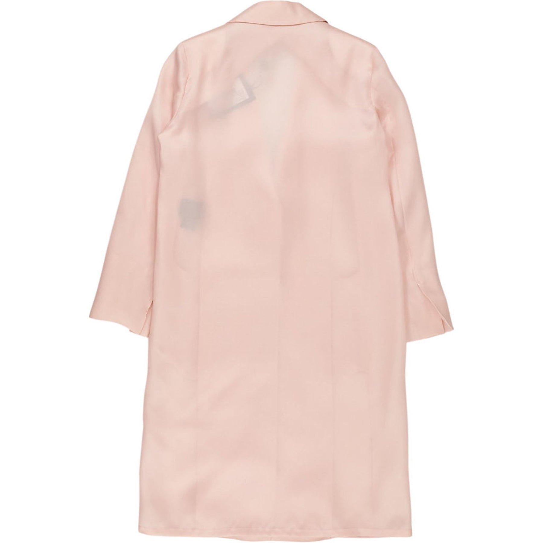 MaxMara Pink Silk Coat