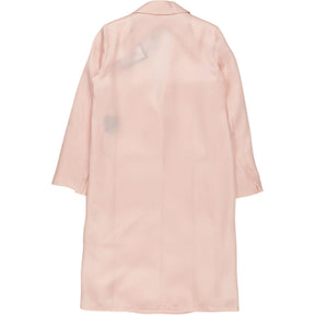 MaxMara Pink Silk Coat