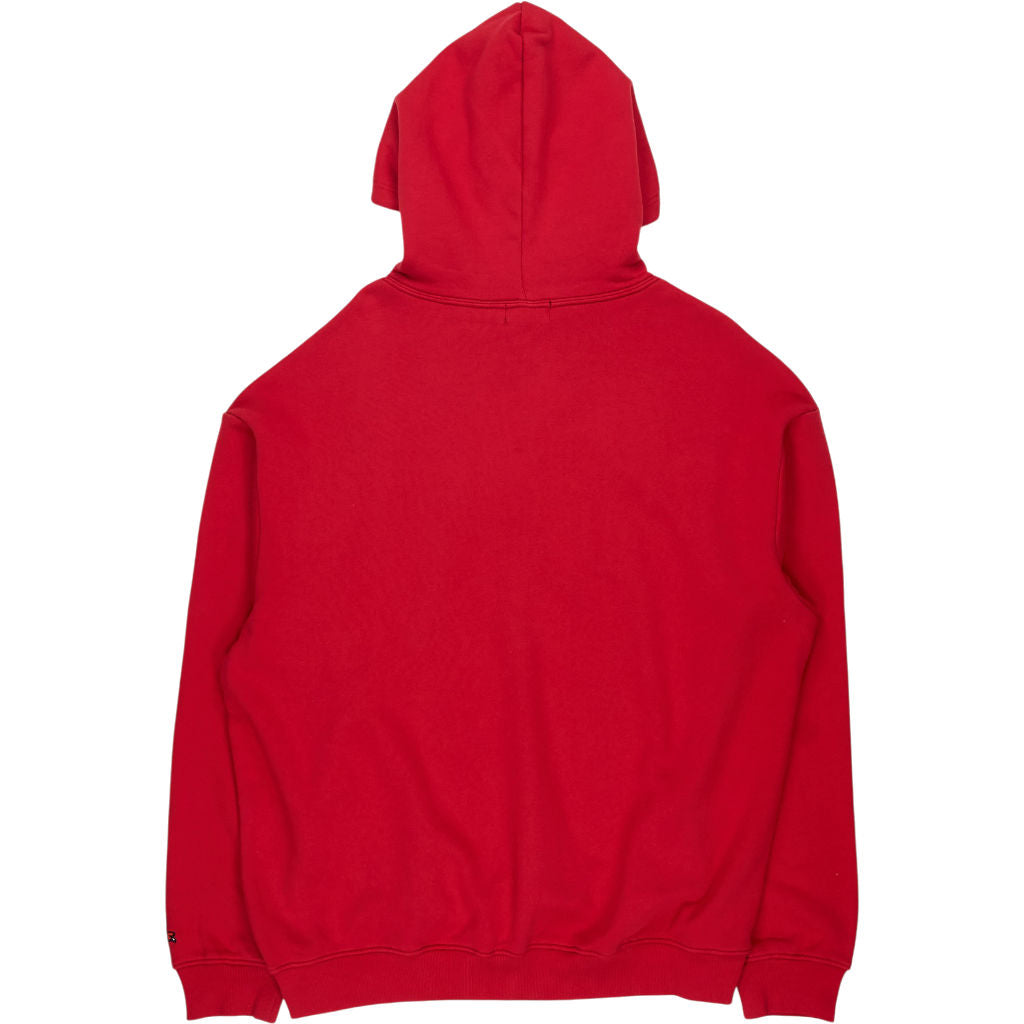 Icecream Red Kirigami Flock Hoodie