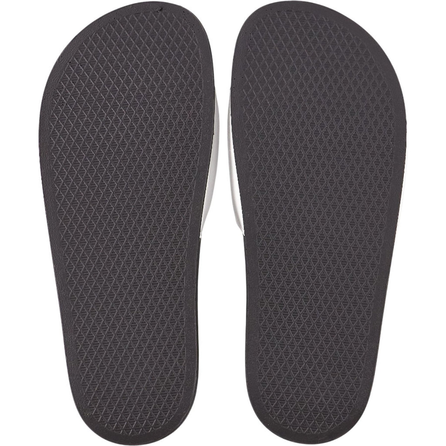 Bape White Black Slides