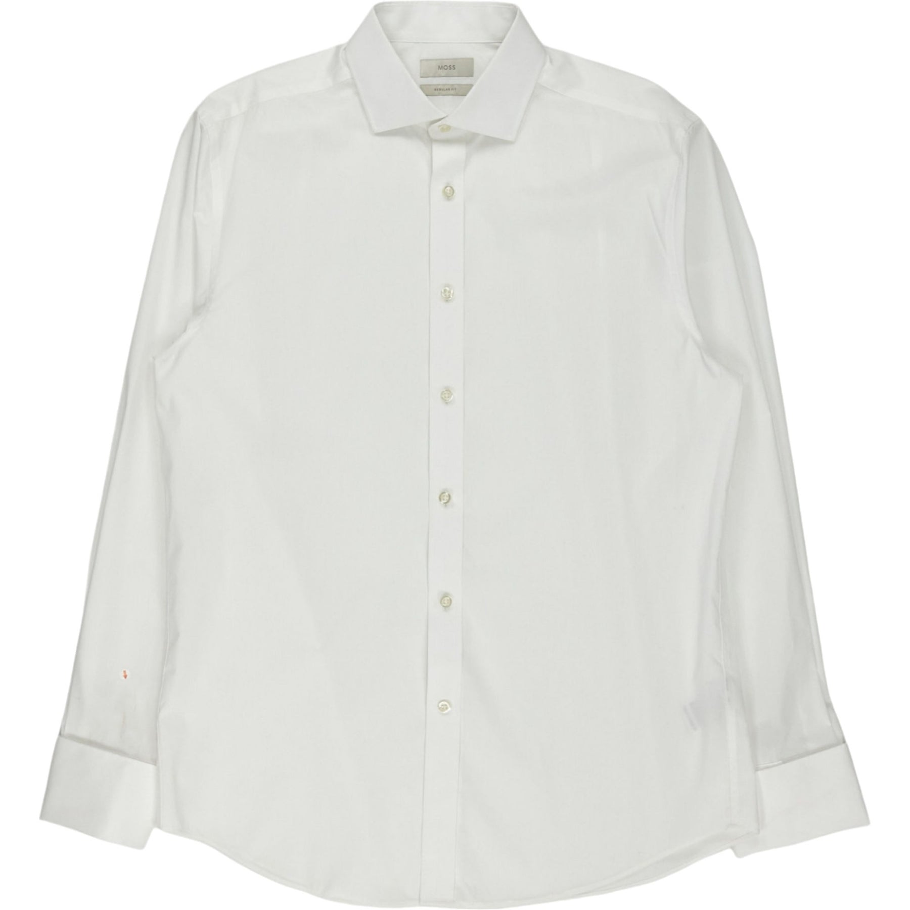 Moss White Regular Fit Shirt