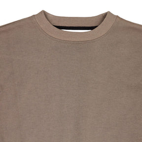 SRVC Brown Long Sleeve Cropped Top