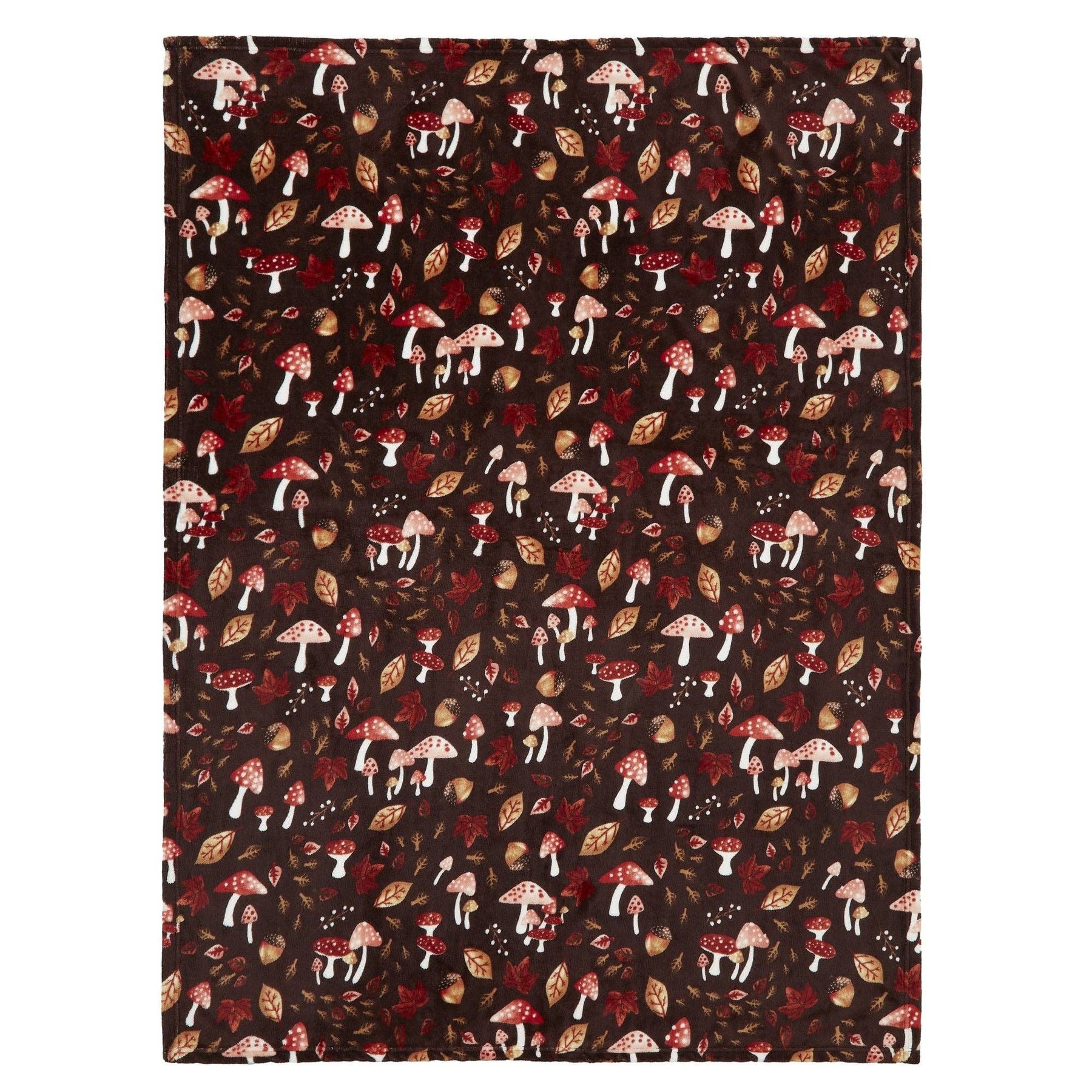 Woodland Dreams Throw in Chocolate 120 x 150cm