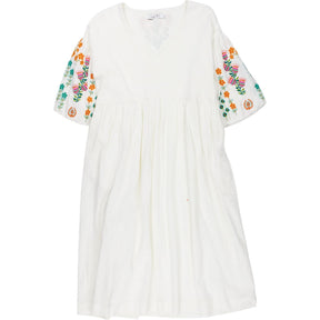 NRBY White Embroidered Dress