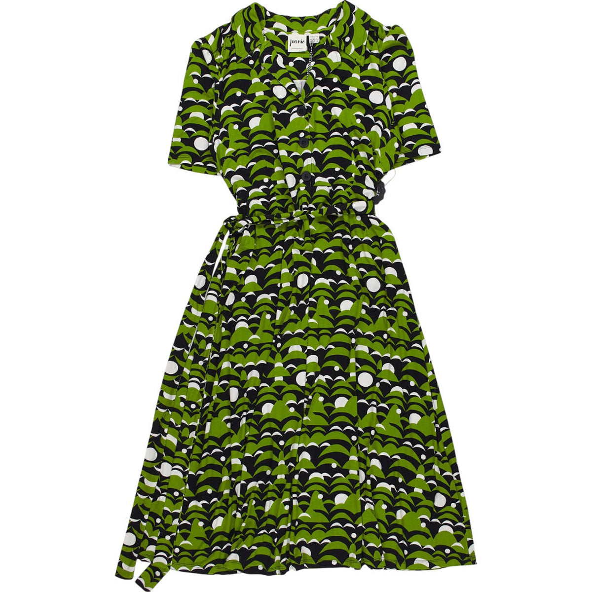 Joanie Green Tilly Geo Dress