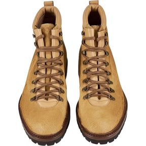 Manolo Blahnik Sand Pony Skin Boots