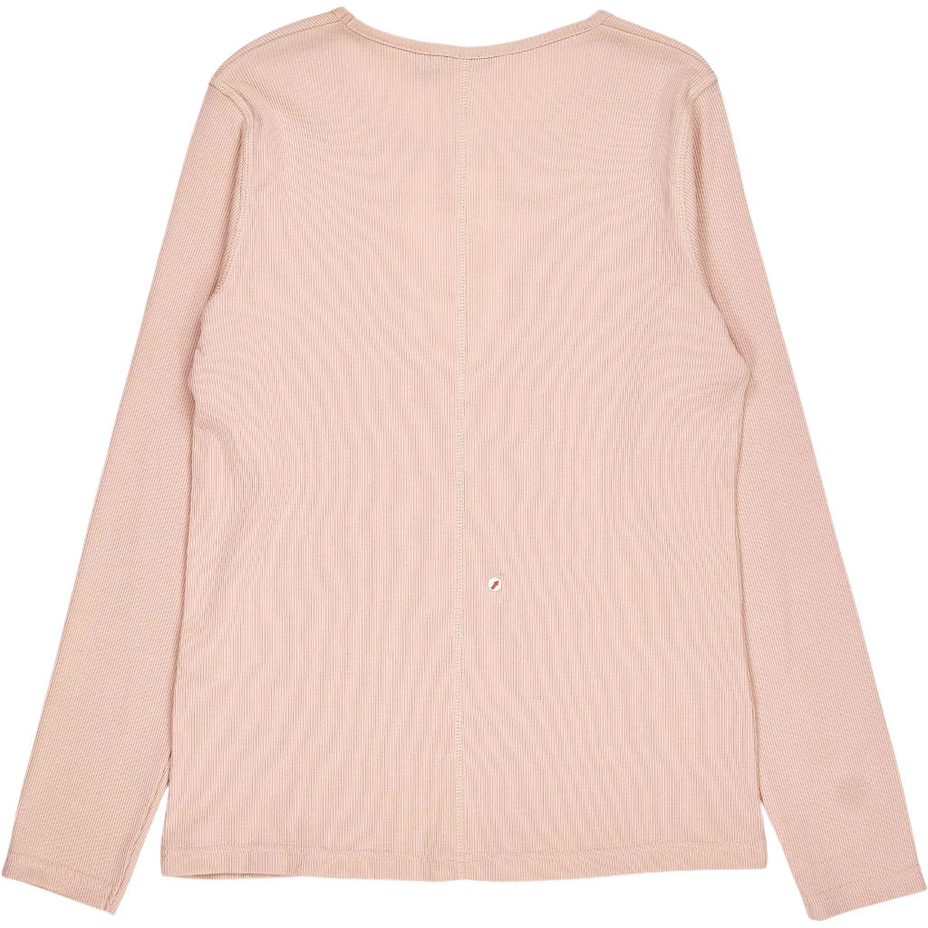 Baukjen Powder Pink Organic Cotton Rib Top