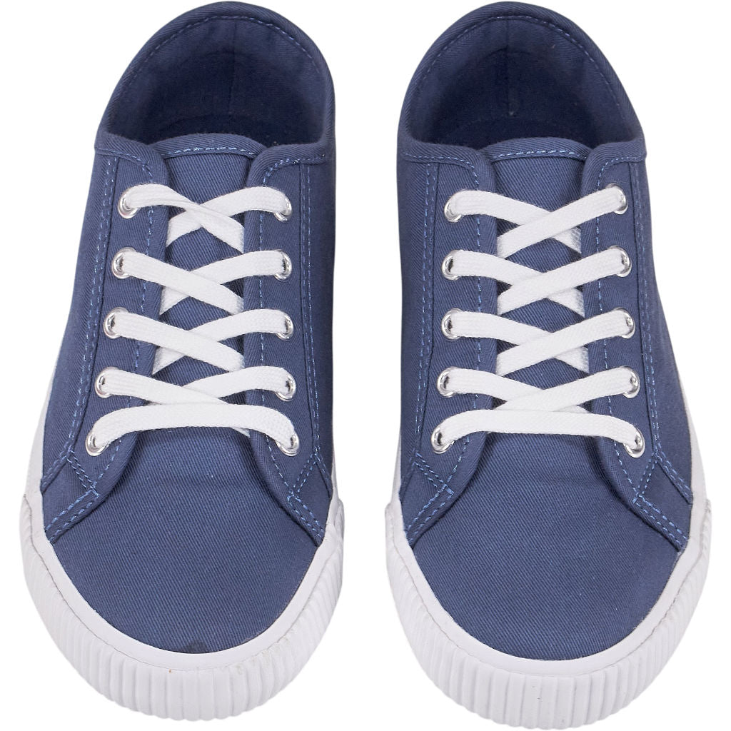 Hush Navy Henley Canvas Trainers