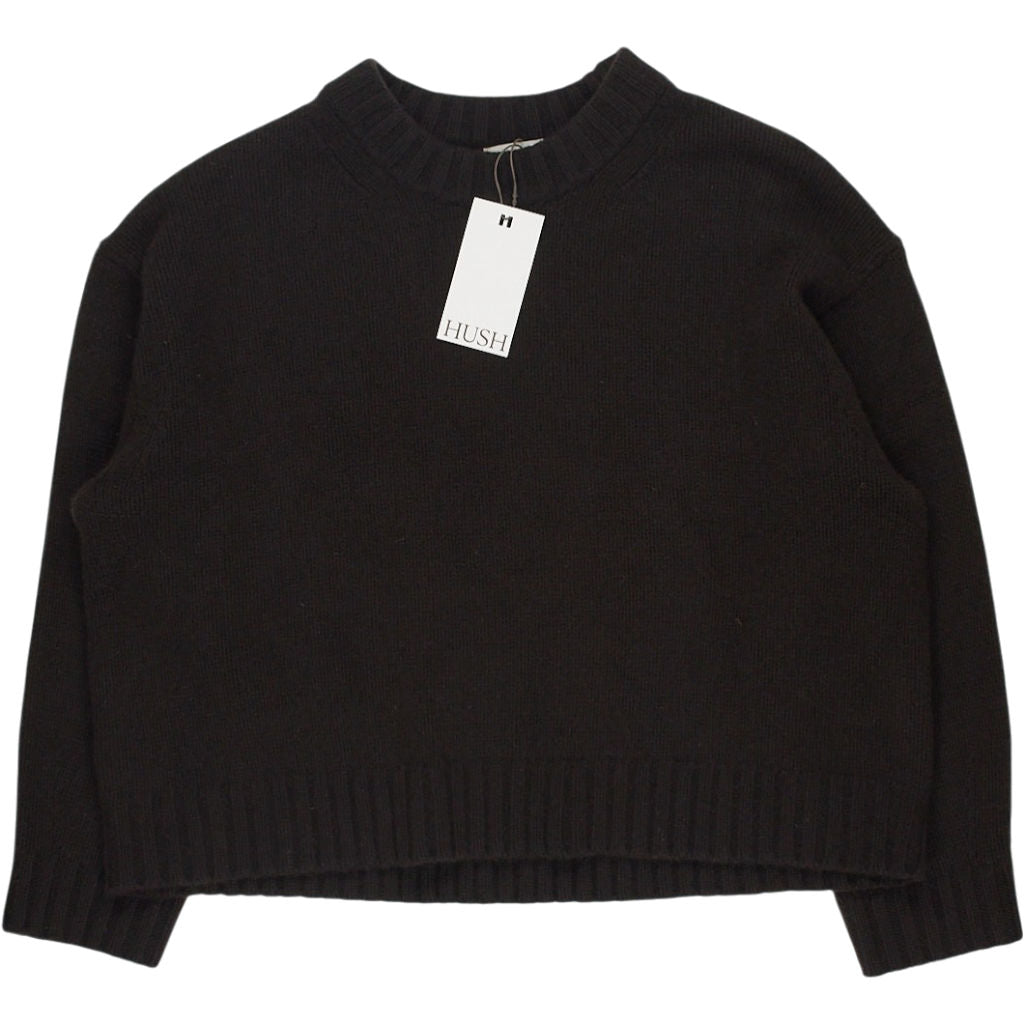 Hush Chocolate Brown Cora Cashmere Jumper