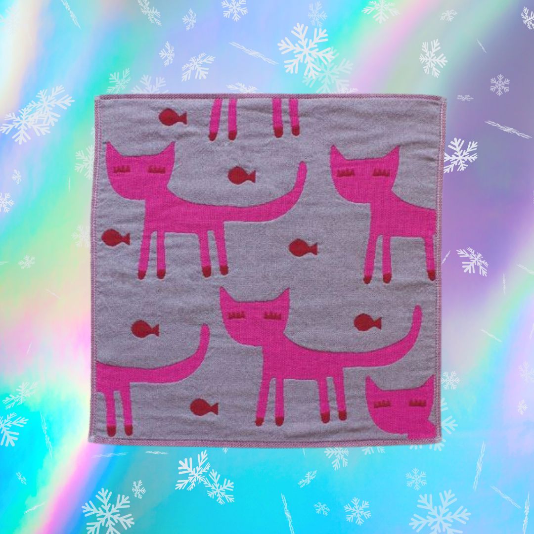 Luxury Gauze Mini Towel - Eyelash Cats