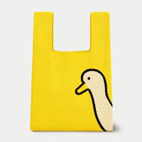 Peek-a-Duck - Knitted Bag