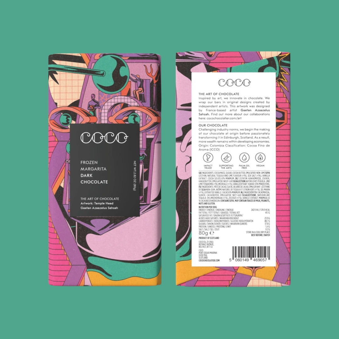 COCO Choclatier Artisan Chocolate Bars - 3 flavours