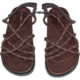 Pull&Bear Brown Rope Sandals