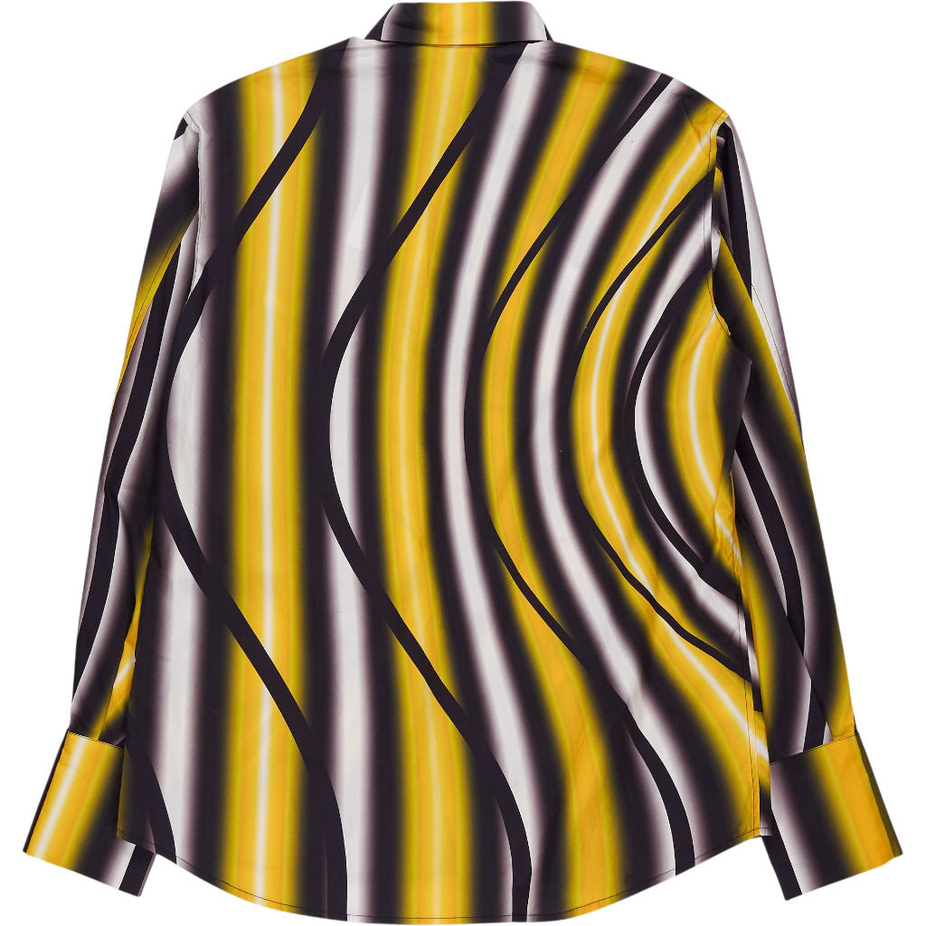 Bianca Saunders Yellow Stripe Trip Shirt