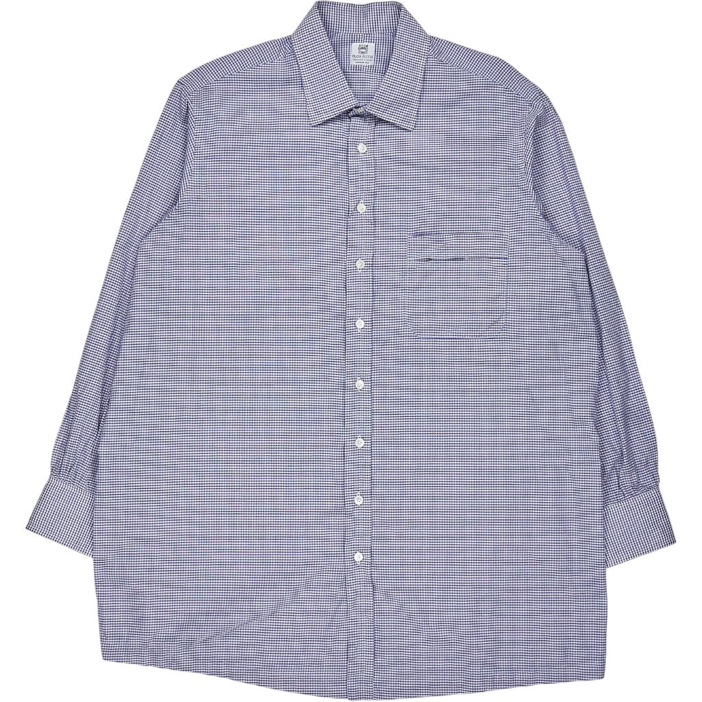 Frank Foster Purple Check Shirt