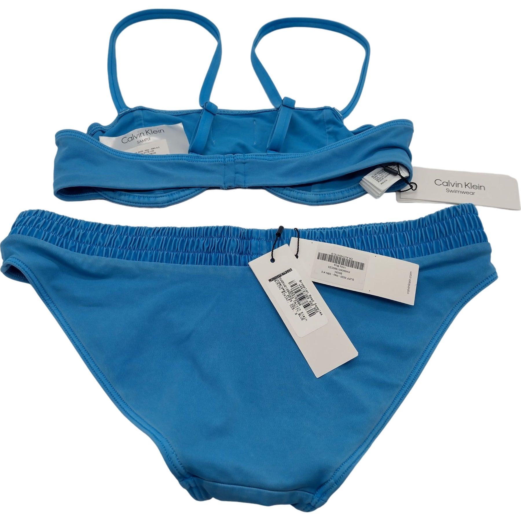 Calvin Klein Blue Underwire Swimwear