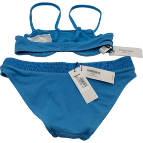 Calvin Klein Blue Underwire Swimwear