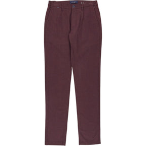 Mr Marvis Burgundy Trousers