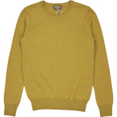 N. Peal Chartreuse Round Neck Cashmere Sweater