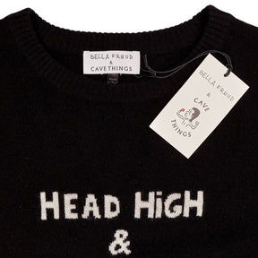 Bella Freud Black Cashmere Jumper